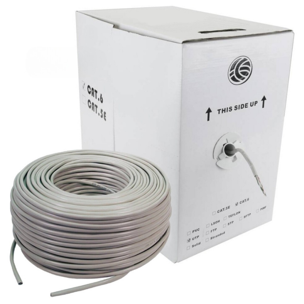 Caja Cable 100 Mt Utp Aleación